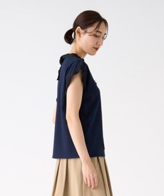 グログランリボンカットソー | LANVIN COLLECTION (Women)/ランバン