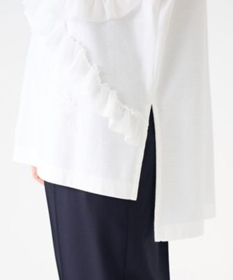 シフォンテープカットソー | LANVIN COLLECTION (Women)/ランバン