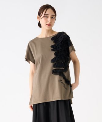 シフォンテープカットソー | LANVIN COLLECTION (Women)/ランバン