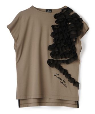 シフォンテープカットソー | LANVIN COLLECTION (Women)/ランバン