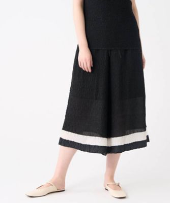 刺繍プリーツワイドパンツ | LANVIN COLLECTION (Women