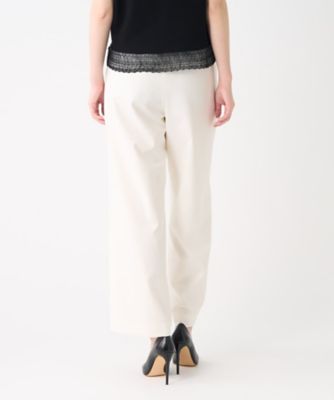 ストレッチワイドパンツ | LANVIN COLLECTION (Women)/ランバン