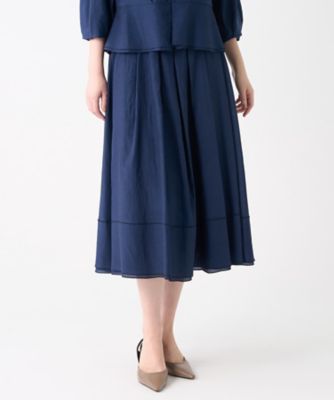 ワッシャーフレアスカート | LANVIN COLLECTION (Women