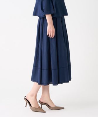 ワッシャーフレアスカート | LANVIN COLLECTION (Women