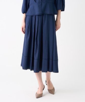 ワッシャーフレアスカート | LANVIN COLLECTION (Women