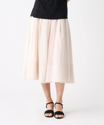 ワッシャーフレアスカート | LANVIN COLLECTION (Women