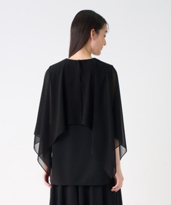 ランバン　ケープ シフォンケープカットソー | LANVIN COLLECTION (Women