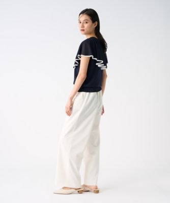 LANVIN ランバンコレクションレッド　トップス　ドレープ LANVIN ランバンコレクションレッド トップス ドレープ LANVIN