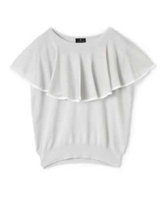 ドレープデザインニット | LANVIN COLLECTION (Women)/ランバン
