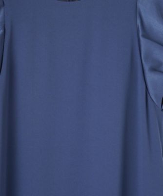 バックサテンジョーゼットワンピース | LANVIN COLLECTION (Women