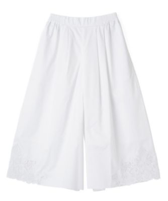 LANVIN COLLECTION (Women)/ランバンコレクション コットンブロードパンツ 91アイボリー パンツ・ズボン【三越伊勢丹/公式】