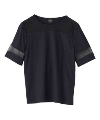 LANVIN COLLECTION (Women)/ランバンコレクション Ariolityスムースカットソー 34ネービーブル トップス【三越伊勢丹/公式】