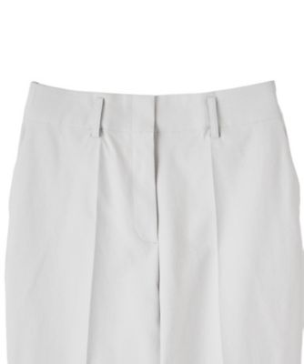 c*●様 MG06107★LANVIN 42サイズホワイト ストレートパンツ ゴ ストレッチワイドパンツ|LANVIN COLLECTION | LANVIN COLLECTION