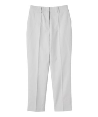 c*●様 MG06107★LANVIN 42サイズホワイト ストレートパンツ ゴ カルゼコクーンパンツ|LANVIN en Bleu | LANVIN en Bleu