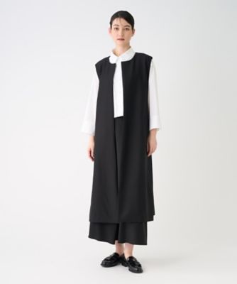 バックサテンロングジレ | LANVIN COLLECTION (Women)/ランバン