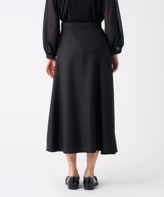 スカート LANVIN SKIRT (RWST9020K007A23 012) ピンストライプミモレ丈スカート | LANVIN COLLECTION (Women
