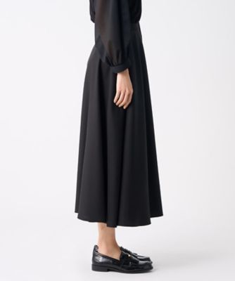 バックサテンアシンメトリーフレアスカート | LANVIN COLLECTION