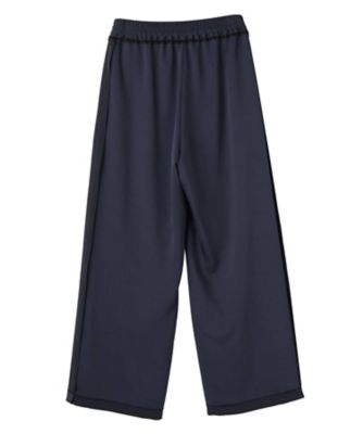 aibanさま 専用 ストレッチバックサテンワイドパンツ | LANVIN COLLECTION (Women