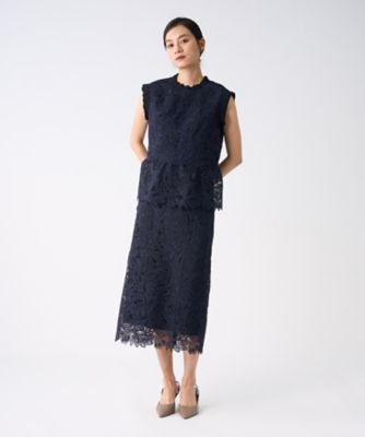 エンブロイダリーフェザーレースブラウス | LANVIN COLLECTION (Women