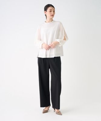 スリットスリーブカットソー | LANVIN COLLECTION (Women)/ランバン 