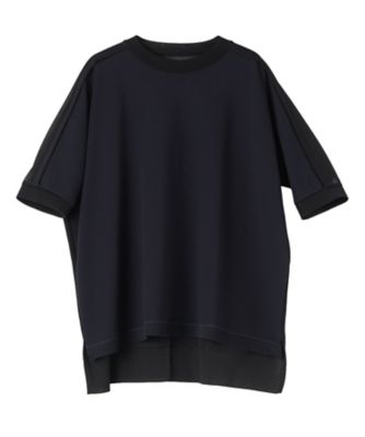 ＜LANVIN COLLECTION (Women)＞ニット切替カットソー