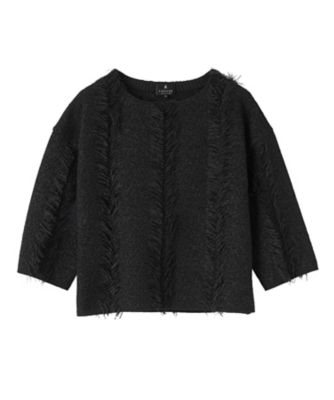 フリンジニットトップス | LANVIN COLLECTION (Women)/ランバン
