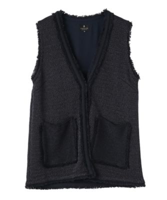 フリンジニットジレ | LANVIN COLLECTION (Women)/ランバン