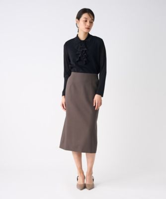 新品LANVIN Collection ウールタイトスカート ウールタイトスカート | LANVIN COLLECTION (Women)/ランバン