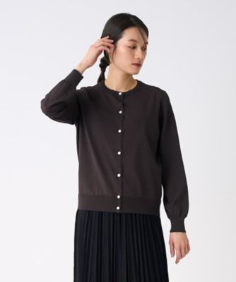 ロゴジャカードカーディガン | LANVIN COLLECTION (Women