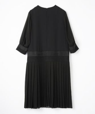 バックサテンワンピース | LANVIN COLLECTION (Women)/ランバン