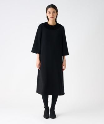 ジェットブラックドレス | LANVIN COLLECTION (Women)/ランバン