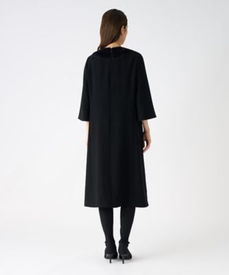 ジェットブラックドレス | LANVIN COLLECTION (Women)/ランバン