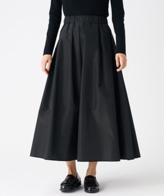 ＜LANVIN COLLECTION (Women)＞厚手タフタフレアスカート
