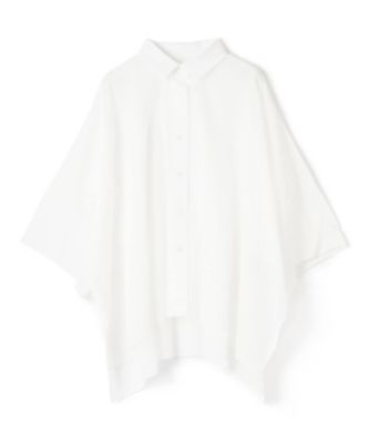＜LANVIN COLLECTION (Women)＞綿ナチュラルストレッチブラウス