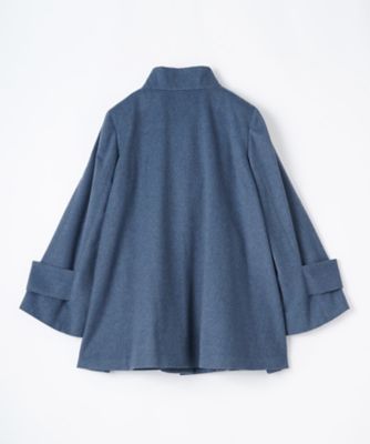 カシミヤ混シャルムビーバーコート | LANVIN COLLECTION (Women