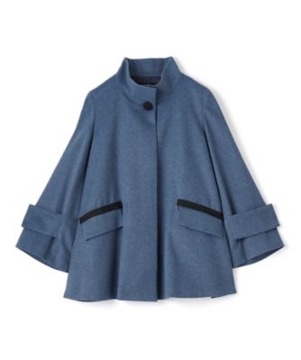 カシミヤ混シャルムビーバーコート | LANVIN COLLECTION (Women