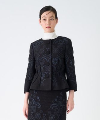 【4万円】LANVIN Collection チュールデザイン　ジャケット 4万円】LANVIN Collection チュールデザイン ジャケット