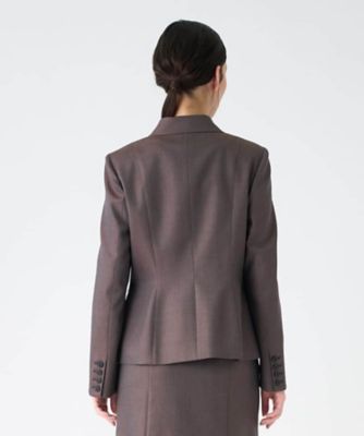 シルクウール ストレッチジャケット | LANVIN COLLECTION (Women