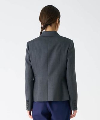 シルクウール ストレッチジャケット | LANVIN COLLECTION (Women