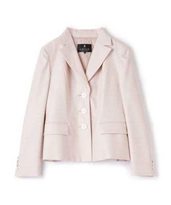 ＜LANVIN COLLECTION (Women)＞シルクウール　ストレッチジャケット