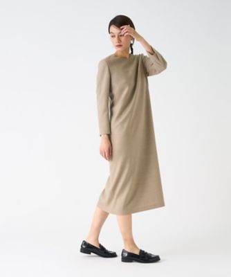 LANVIN COLLECTION シルク100% ロングワンピース 38 LANVIN COLLECTION シルク100% ロングワンピース 38
