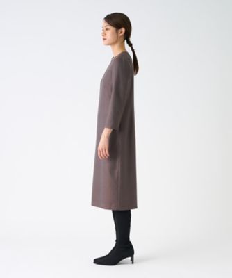 シルクウール ストレッチワンピース | LANVIN COLLECTION (Women