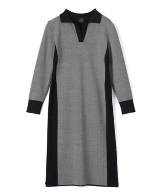 【極美品】 LANVIN ランバンコレクション ニットワンピース グレー M スピリートニットワンピース | LANVIN COLLECTION (Women)/ランバン