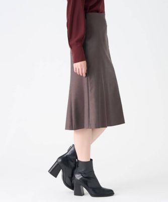 シルクウール マーメイドライン ストレッチスカート | LANVIN