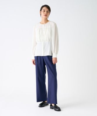 ギャザーデザインブラウス | LANVIN COLLECTION (Women)/ランバン 