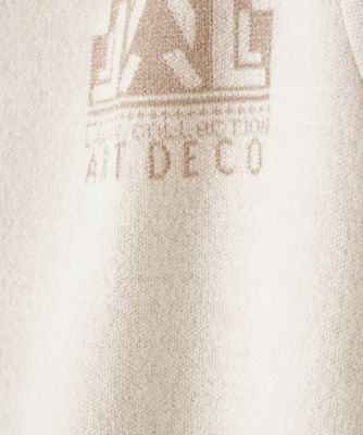 美品 LANVIN COLLECTION フラワードライコットンカーディガン 美品 LANVIN COLLECTION フラワードライコットンカーディガン