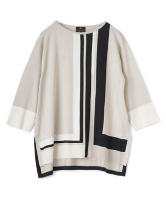 ＜LANVIN COLLECTION (Women)＞シルク天竺１００％　ニット