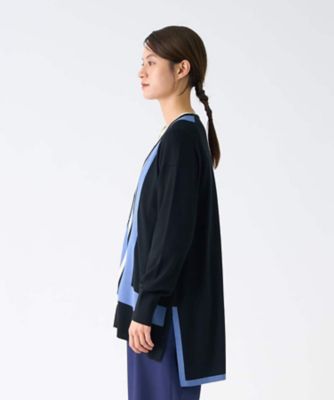 インターシャ天竺カーディガン | LANVIN COLLECTION (Women