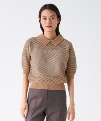 半袖襟付きニット | LANVIN COLLECTION (Women)/ランバンコレクション