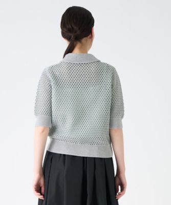 半袖襟付きニット | LANVIN COLLECTION (Women)/ランバンコレクション